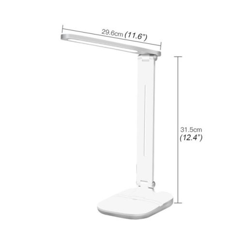 ASZTALI LED LÁMPA, mobiltelefon tartóval