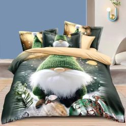 7 részes Karácsonyi Ágynemű Garnitúra Manó 4