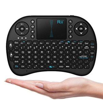   Mini vezeték nélküli billentyűzet touchpad kompatibilis PC, Android, Linux