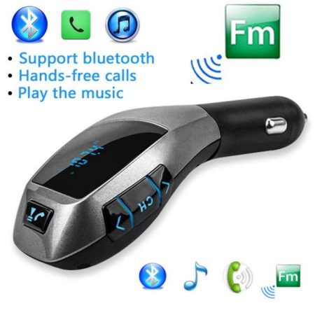 X6 szivargyújtós Bluetooth FM transmitter mp3 lejátszó