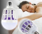 E27 szúnyogírtó LED lámpa UV-fénnyel 