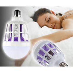 E27 szúnyogírtó LED lámpa UV-fénnyel 