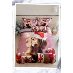 7 részes Karácsonyi Ágynemű garnitúra /Tacskó III