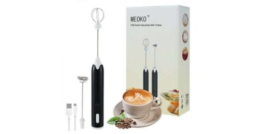 Meoko 2 funkciós Habosító, akkumulátoros mixer