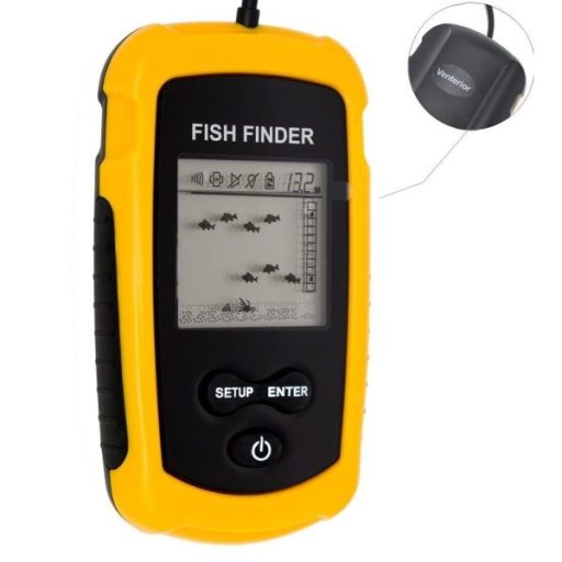 Fish Finder LCD kijelzős hordozható halradar
