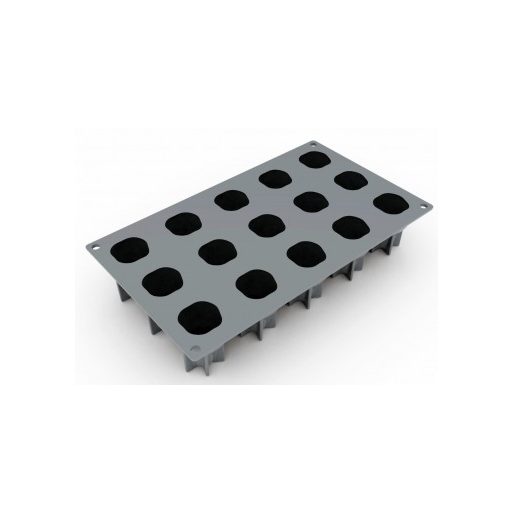  SZILIKON FORMA KÖRTE (KAISER) 15 DB 4,3*5,5 CM