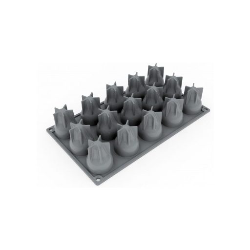  SZILIKON FORMA KÖRTE (KAISER) 15 DB 4,3*5,5 CM