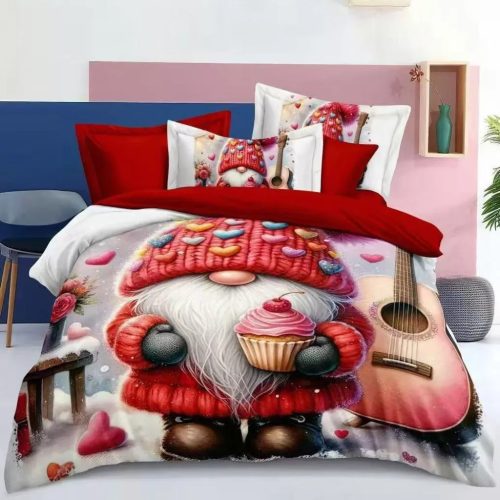 7 részes Karácsonyi Ágynemű Garnitúra Manó 1