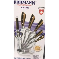 BOHMANN késkészlet állítható állvánnyal BH6030