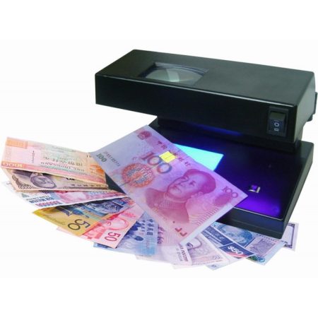 UV Pénzvizsgáló bankjegyvizsgáló nagyítóval 220V  AD-2138