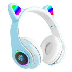 Cat Vezeték Nélküli Világító Fejhallgató Bluetooth