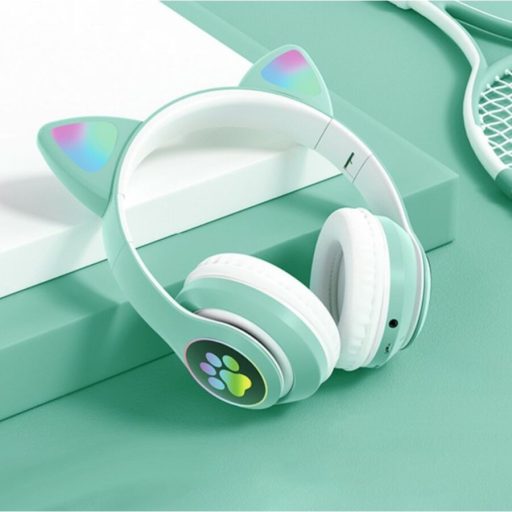 Cat Vezeték Nélküli Világító Fejhallgató Bluetooth