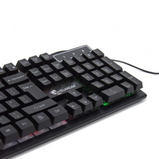 RGB Vezetékes Gamer Billentyűzet és egér