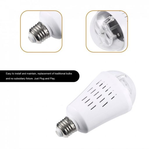 RGB Led Karácsonyi Izzó E27 Foglalattal