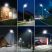 1200W napelemes utcai LED lámpa tartókonzollal, távirányítóval, mozgásérzékelővel - extra fényerejű