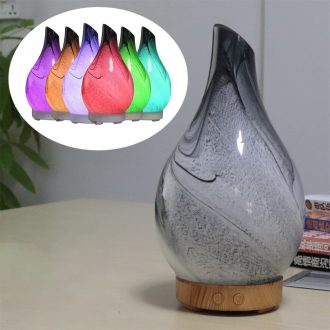 3D LED aromaterápiás párásító-távirányítós/üveg
