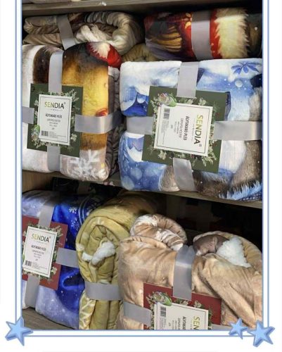 Sendia Karácsony mintájú Takaró/ Pléd 200 x 230 cm