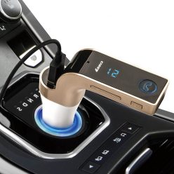   Multifunkciós bluetooth-os FM transmitter - MP3 - kihangosító és töltő 