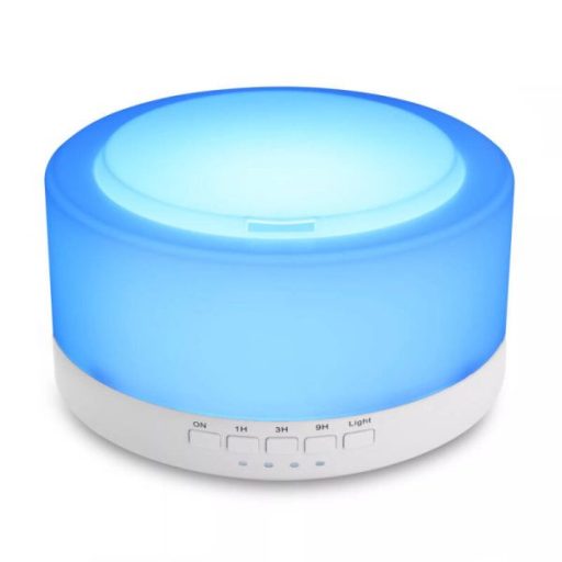 Aromaterápiás párologtató/diffúzor távirányítós bluetooth hangszóróval – 1000 ml 