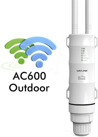 Wavlink AC600 két sávos vezeték nélküli kültéri wifi jel erősítő