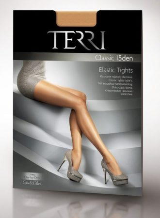  TERRI - Classic 15 denes Elastan-szálas harisnyanadrág lábujj megerősítéssel