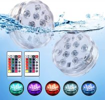   Vízálló LED színű lámpa – úszómedencékhez, pezsgőfürdőkhöz