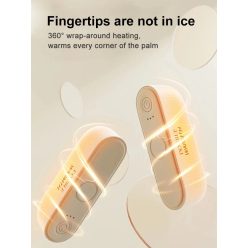   Mágneses, dupla kialakítású kézmelegítő a fagyok ellen