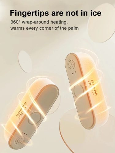 Mágneses, dupla kialakítású kézmelegítő a fagyok ellen