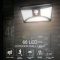  68 LED-es solar PIR mozgásérzékelős lámpa