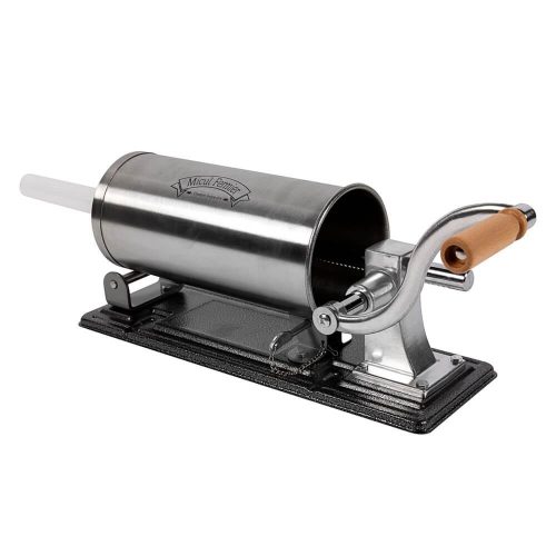 Minőségi rozsdamentes hurkatöltő és kolbásztöltő, 4kg-os (fém talp) GF-0822