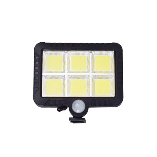 Kültéri COB LED napelemes fali lámpa, mozgásérzékelővel 