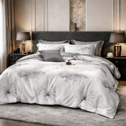 7 részes modern szürke mintás ágyneműhuzat