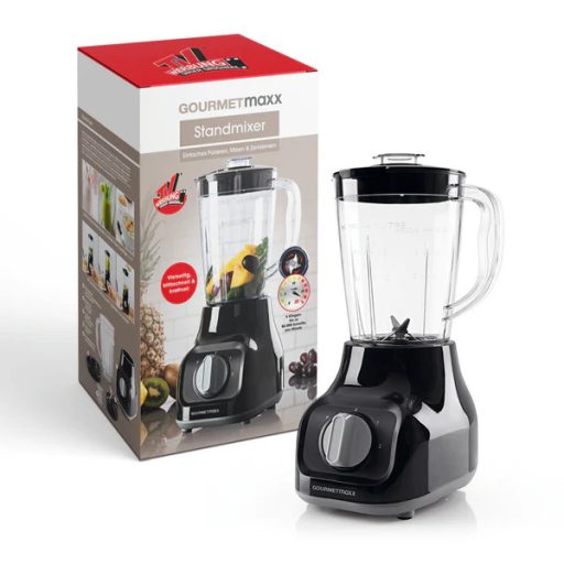 GOURMETMAXX Turmixgép 1L 350W fekete DS10998