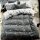 Szürke és fehér csillag mintás 7-részes ágyneműhuzat/ Iris