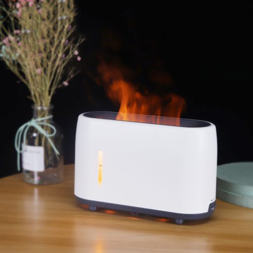 Láng hatású aroma diffuzór/ párásító/ elegáns kivitel