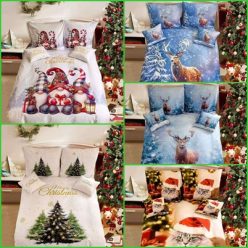 6 részes Karácsonyi Ágynemű Garnitúra