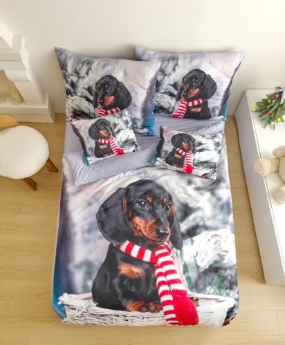 7 részes Karácsonyi ágynemű / Tacskó