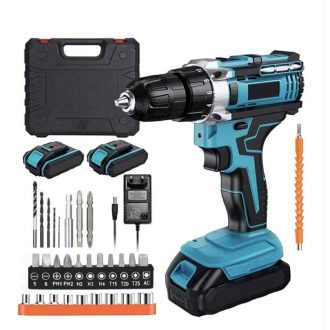   Hayami HA-1006 Akkumulátoros ütvecsavarozó készlet 2 db Li-Ion 88 V/3000mAh akkumulátorral