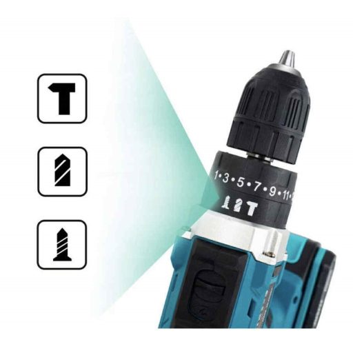 Hayami HA-1006 Akkumulátoros ütvecsavarozó készlet 2 db Li-Ion 88 V/3000mAh akkumulátorral