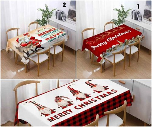 Asztalterítők Karácsonyi mintával 140 x 140 cm