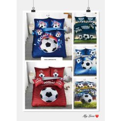 3 részes Focis ágyneműhuzat