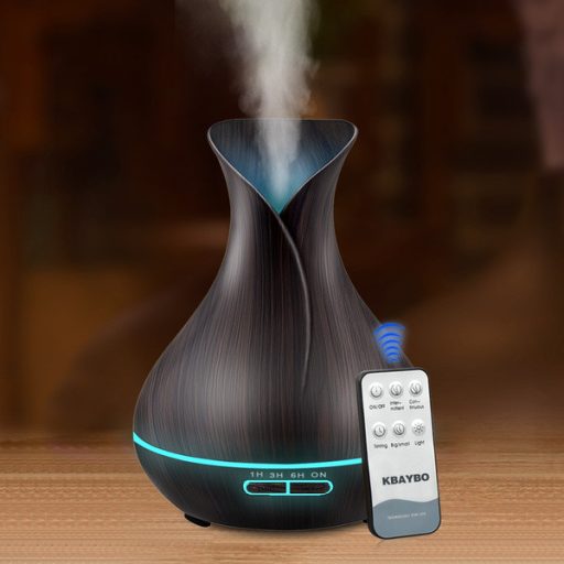 Ultrahangos aromaterápiás párologtató-távirányítós-550ml
