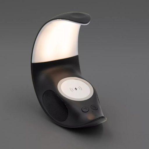 Vezeték nélküli telefontöltő, kislámpa és Bluetooth kihangosító L-32