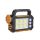 Multifunkciós napelemes szolár hordozható lámpa akkumulátoros 3 fénymód HS-8029-7-B