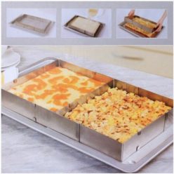 Állítható sütőforma négyszögletes