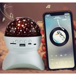 Zenélő, bluetooth csillagos égbolt projektor