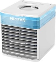   Nexfan Hordozható Légkondicionáló Ventilátor 7 Színű Ledes Fénnyel