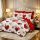 7 részes romantikus szív mintás ágyneműhuzat