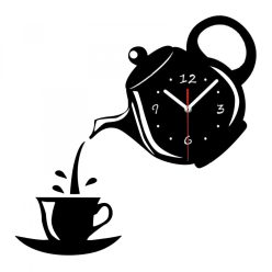 Csináld magad DIY falióra-Coffee Time