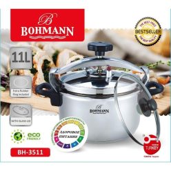Bohmann BH3511 Kukta, 11L, rozsdamentes acél